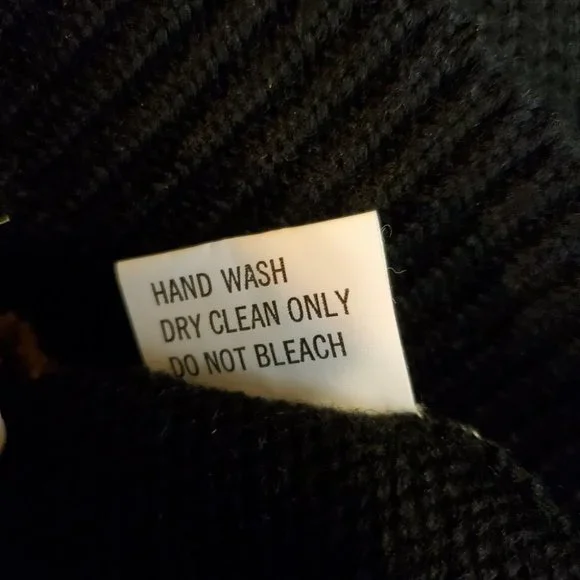 RARE | René Derhy Vintage 90s Embroidered Flower Wool Blend Sweater (Size M) - Picture 7 of 9